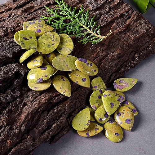 Vista 160 de 100 carats, 20+pcs, Natural Labradorite Gemstone Wholesale Lot, Briolette Cut, Jewelry Making Loose Gemstone, Polished Decor Specimen, DIY, Wire