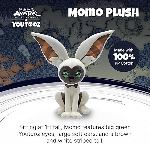 Miniatura 2 de Youtooz Avatar Collection - Peluche coleccionable de You Tooz Momo de Avatar The Last Airbender (Books-A-Million Exclusive)