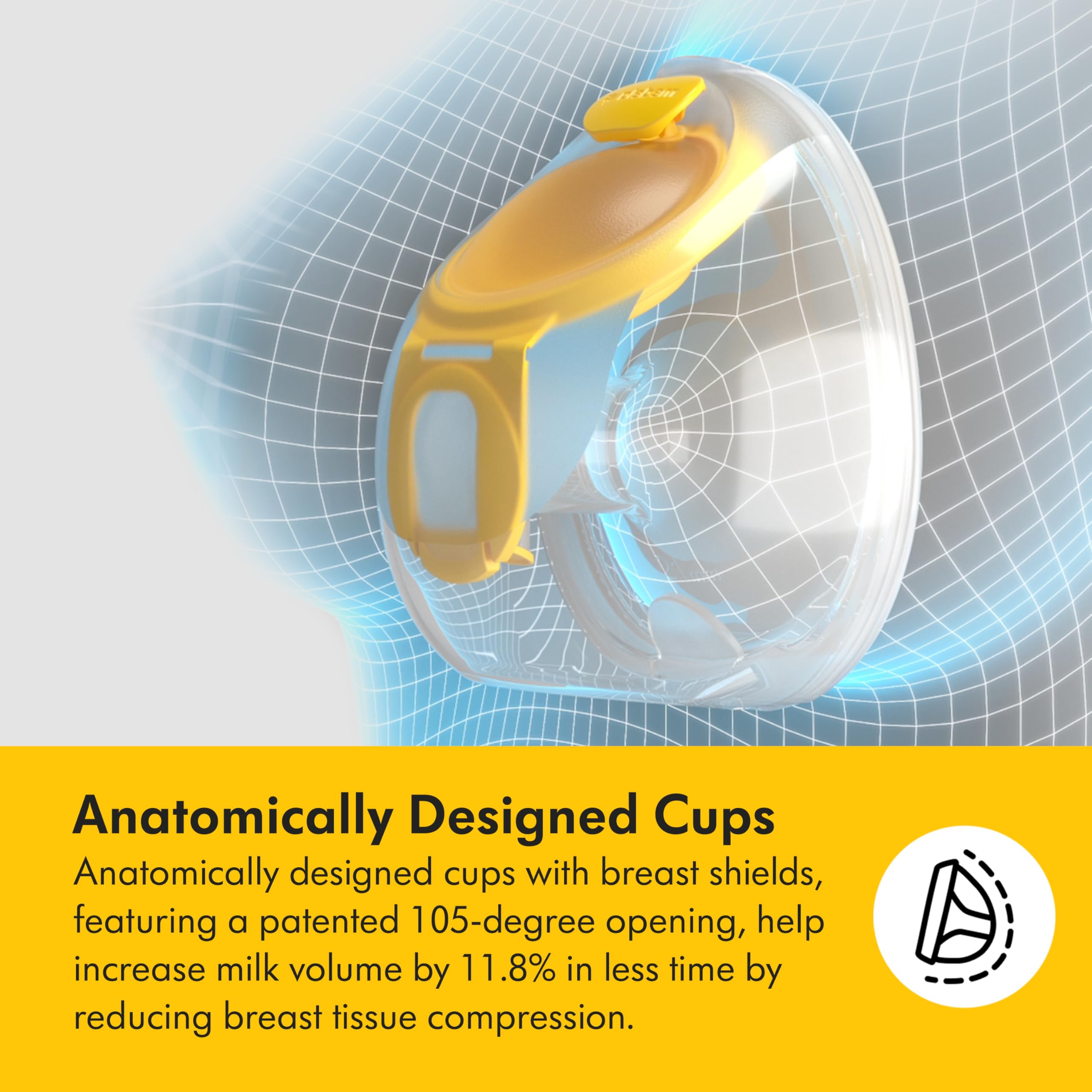 Medela Pump in Style Plug-in Breast Pump, Wearable in-Bra Collection Cups, Easy to Clean, Hospital Performance Breastpump