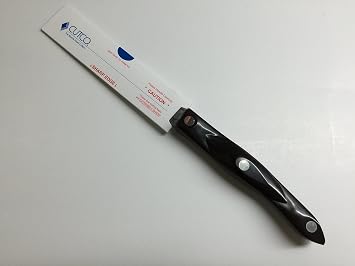New Item from CUTCO .Model 2159 Steak Knife in Factory-Sealed Plastic Bags.12cm High Carbon Stainless Double-D Serrated Edge Blade and 13cm Classic Dark Brown Handle Often Called Black.