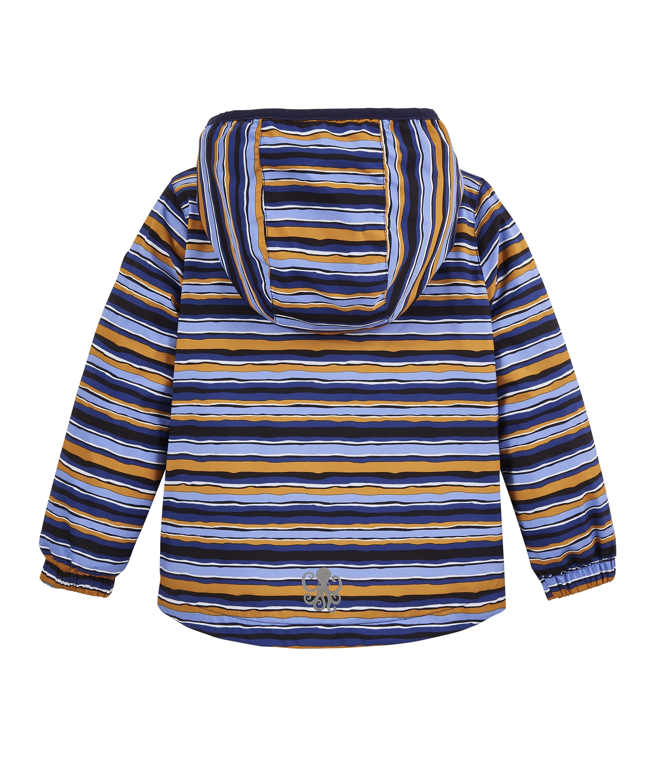 first instinct by killtec - FIOS 56 MNS JCKT, Chaqueta funcional con capucha/chaqueta para niños impermeable Unisexo, hellbraun,