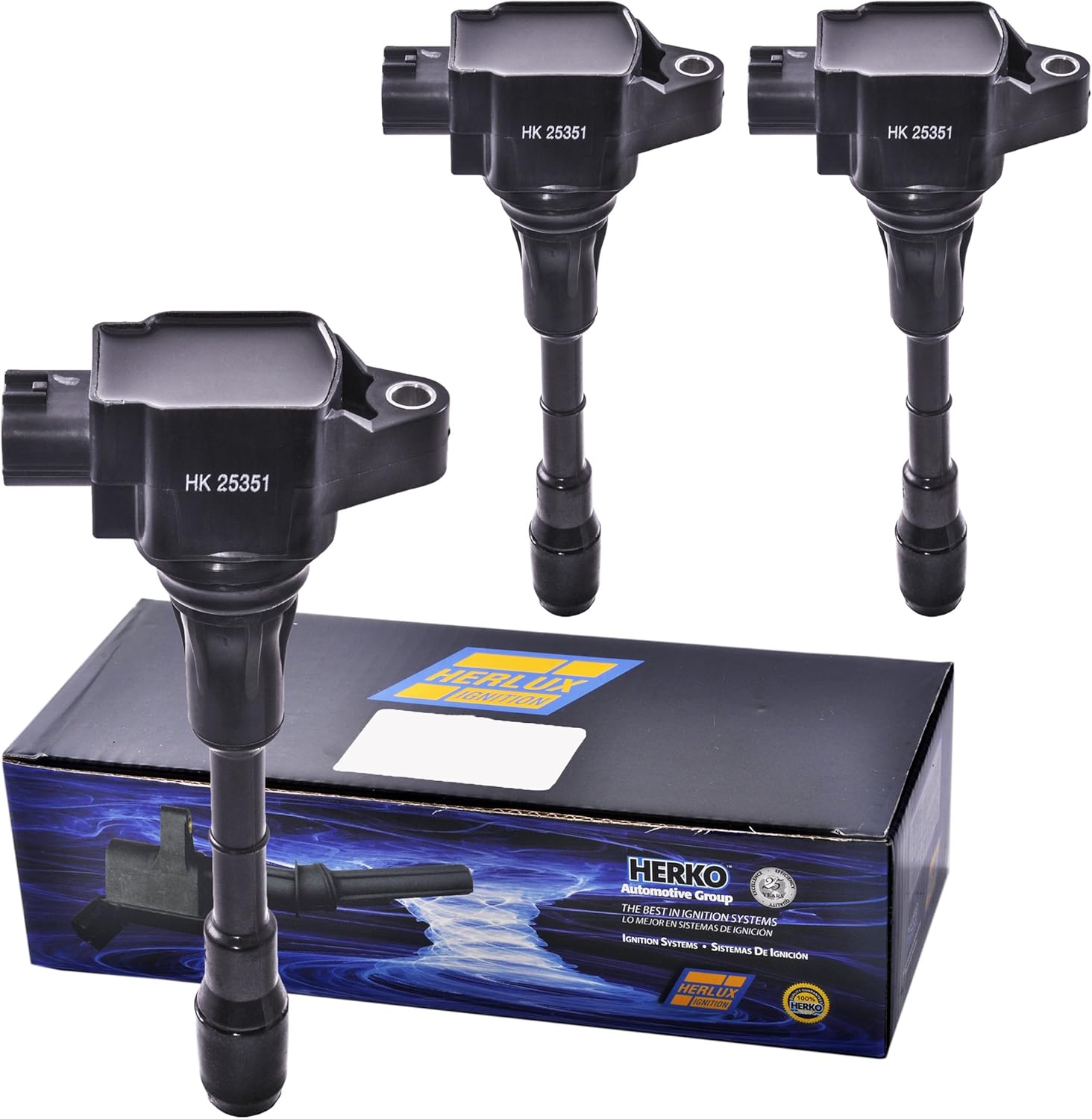 Set of 3 Herko B185 Ignition Coils For Nissan 2.5L 3.5L 4.0L 2007-2016