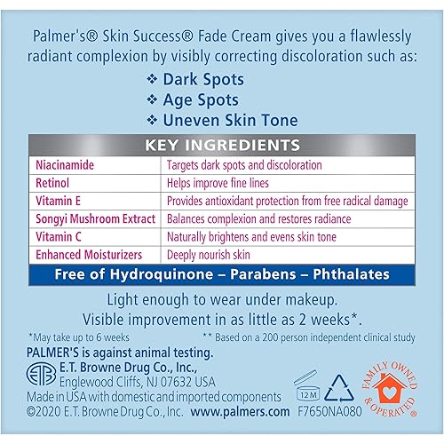 Miniatura 4 de Palmers Skin Success - Crema antimanchas para pieles secas 44 onzas