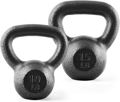 CAP Barbell Cast Iron Kettlebell - Singles and Sets, Multiple Weight Choices