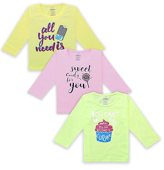 The Boo Boo Club Boys & Girls Regular Fit T-Shirt (FullPrintedTshirt_Assorted )