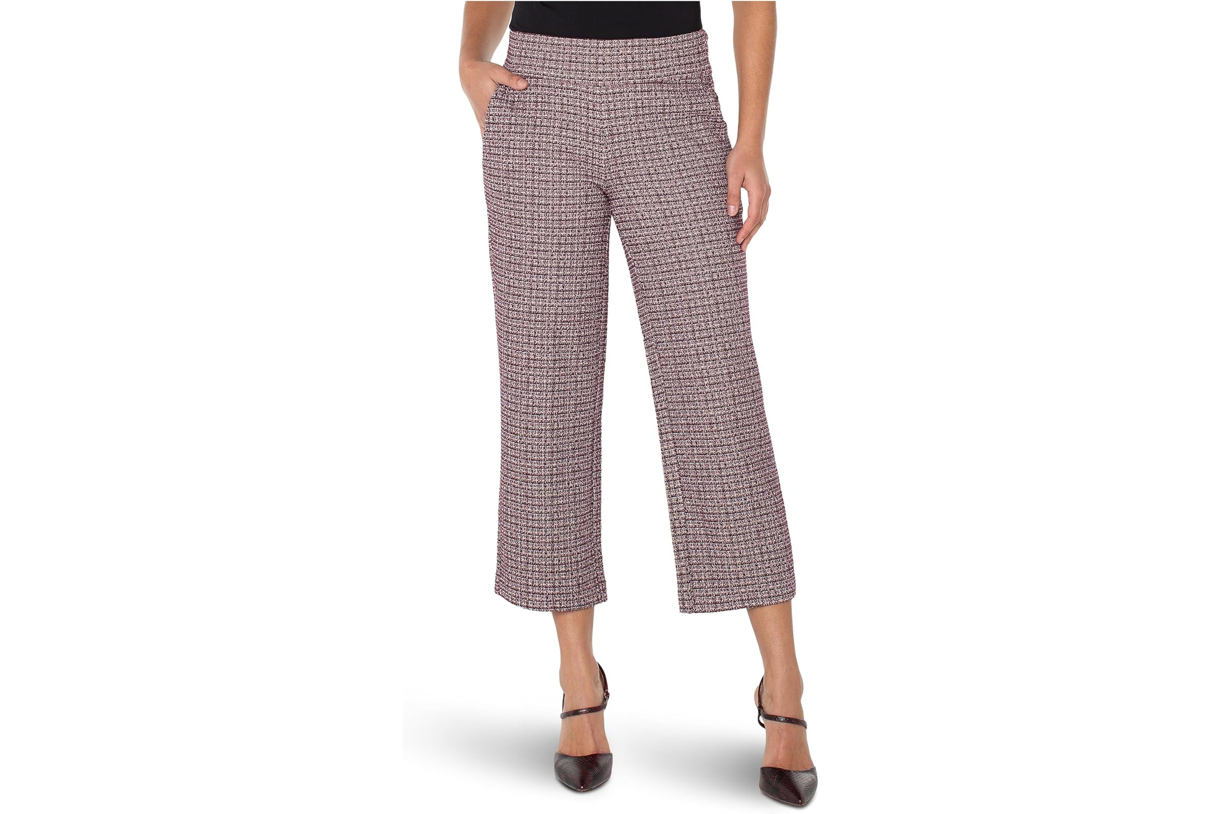 Брюки Liverpool Los Angeles Mabel Mid-rise Pull-on Crop Stovepipe Pants