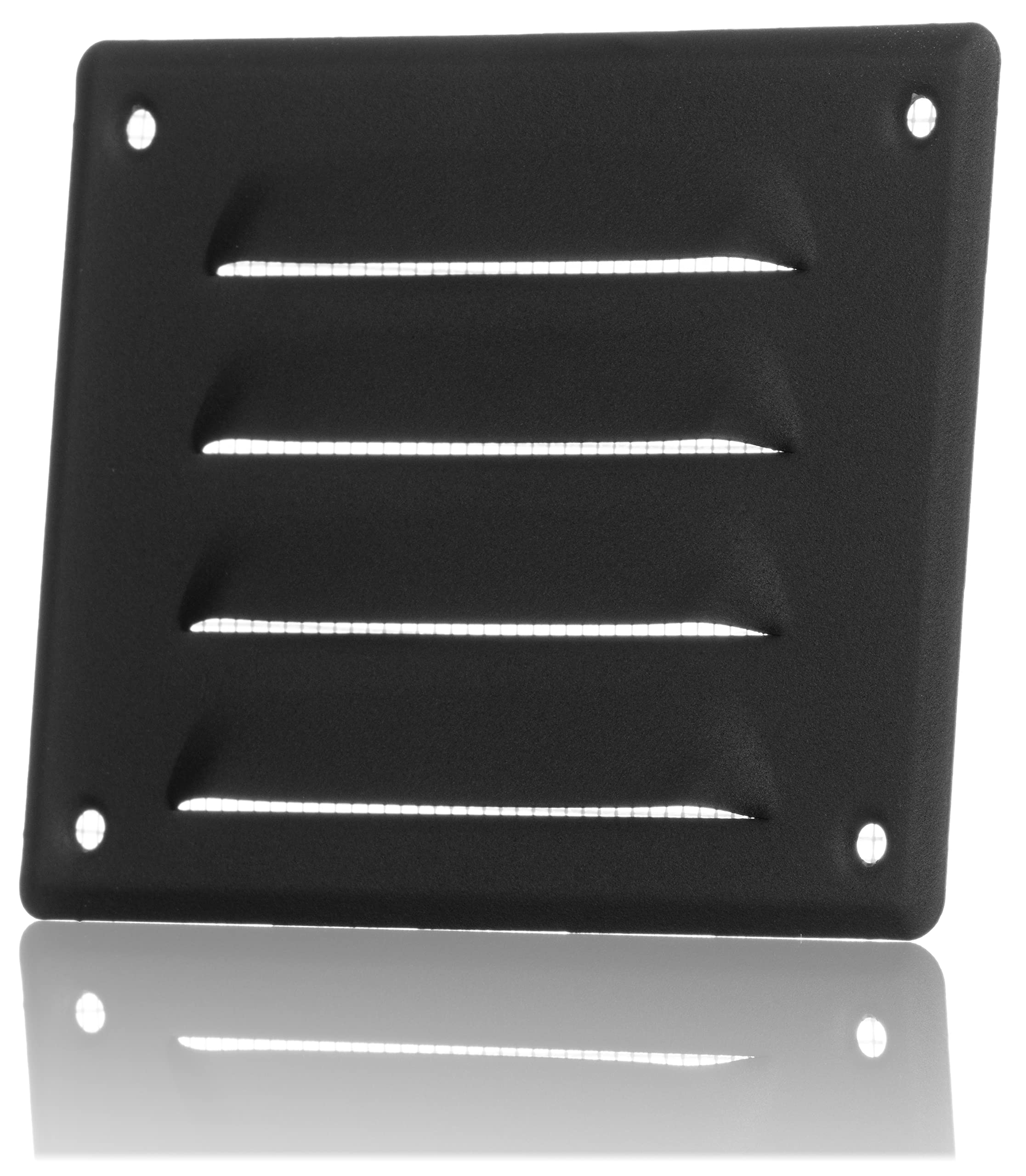 140x105mm / 5.5x4 inch Anthracite Metal Ventilation Grille with Flyscreen - Air Vent Cover, 140x105mm / 5.5x4'' - Image 3