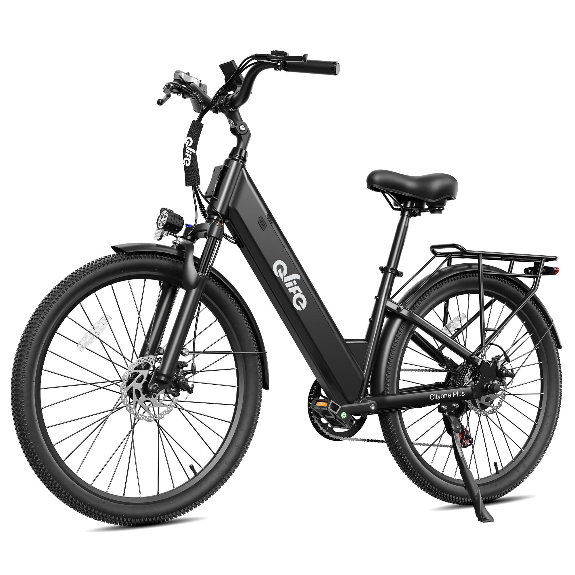 Qlife Cityone 2.0/Cityone Plus Electric Bike for Adults-1200W Peak Motor