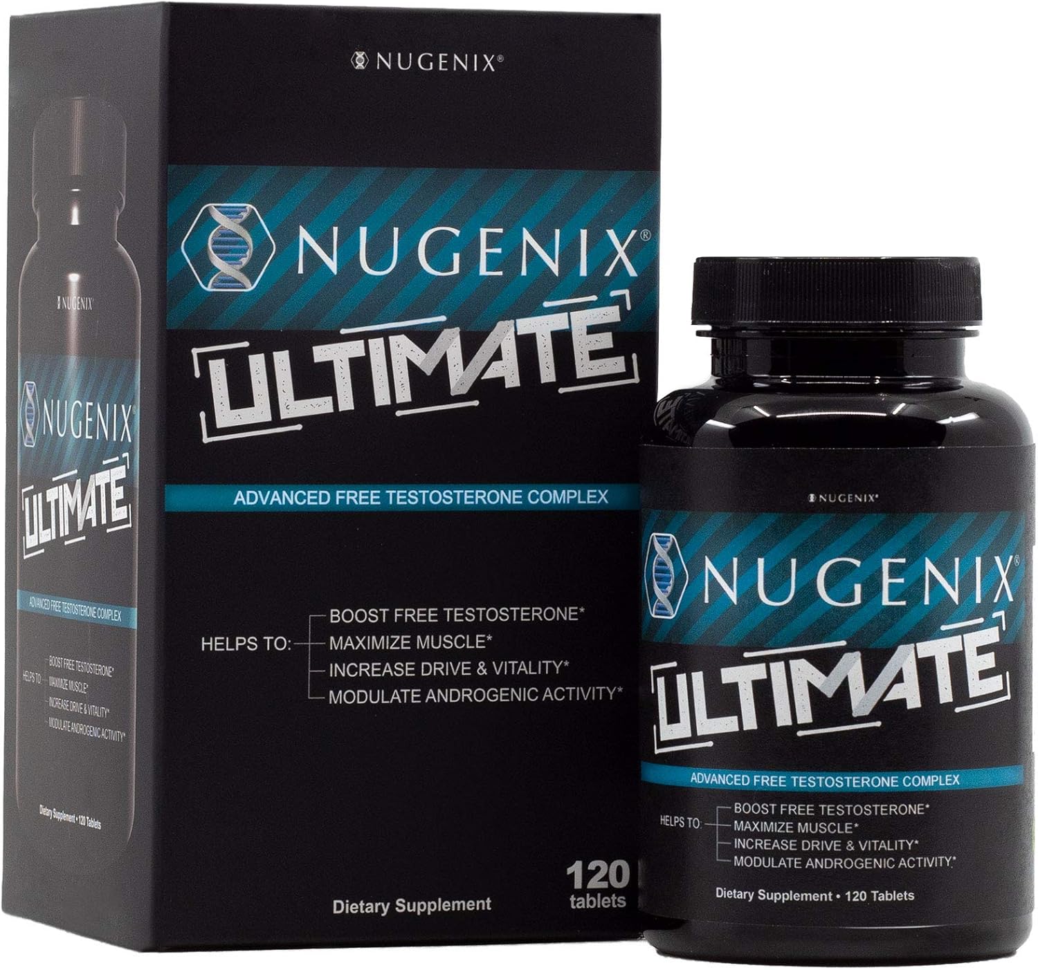 Nugenix Ultimate Testosterone 120 Ct : Health & Household