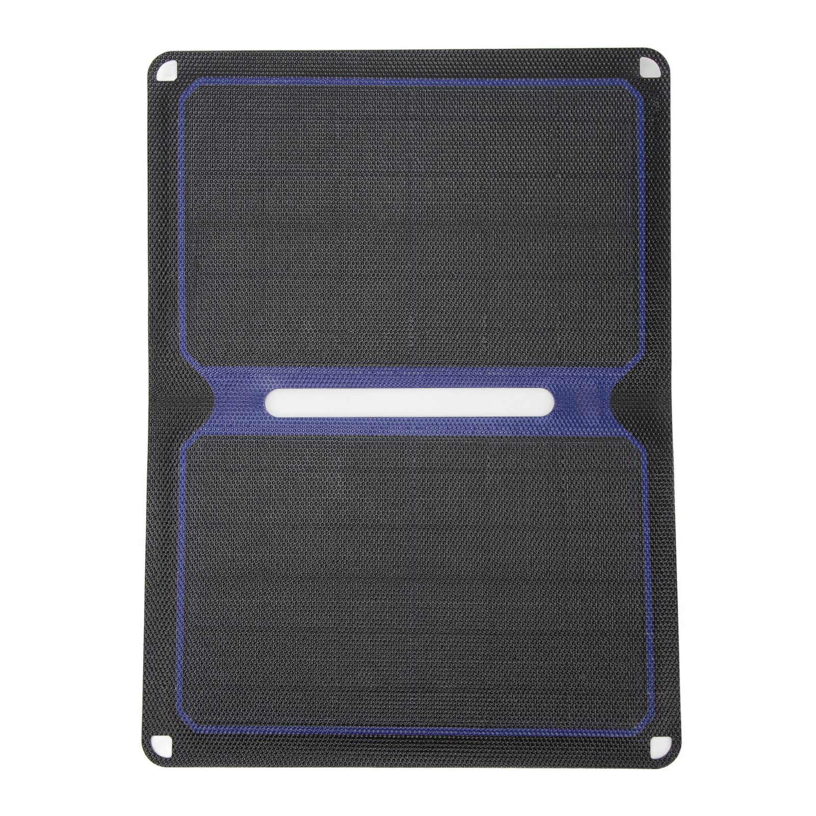 Omabeta Cargador de Panel Solar 14W Portátil e Impermeable para Actividades Al Aire Libre Camping Viajes Monocristalino