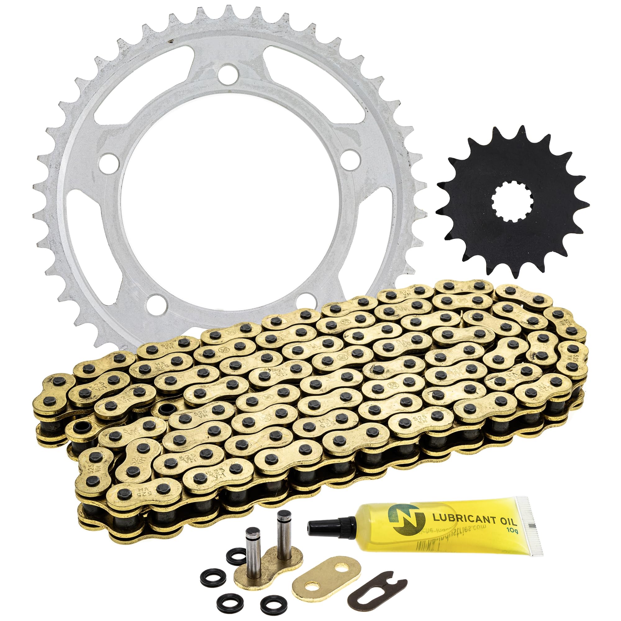 Amazon.com: NICHE Drive Sprocket Chain Combo for Suzuki Vstrom