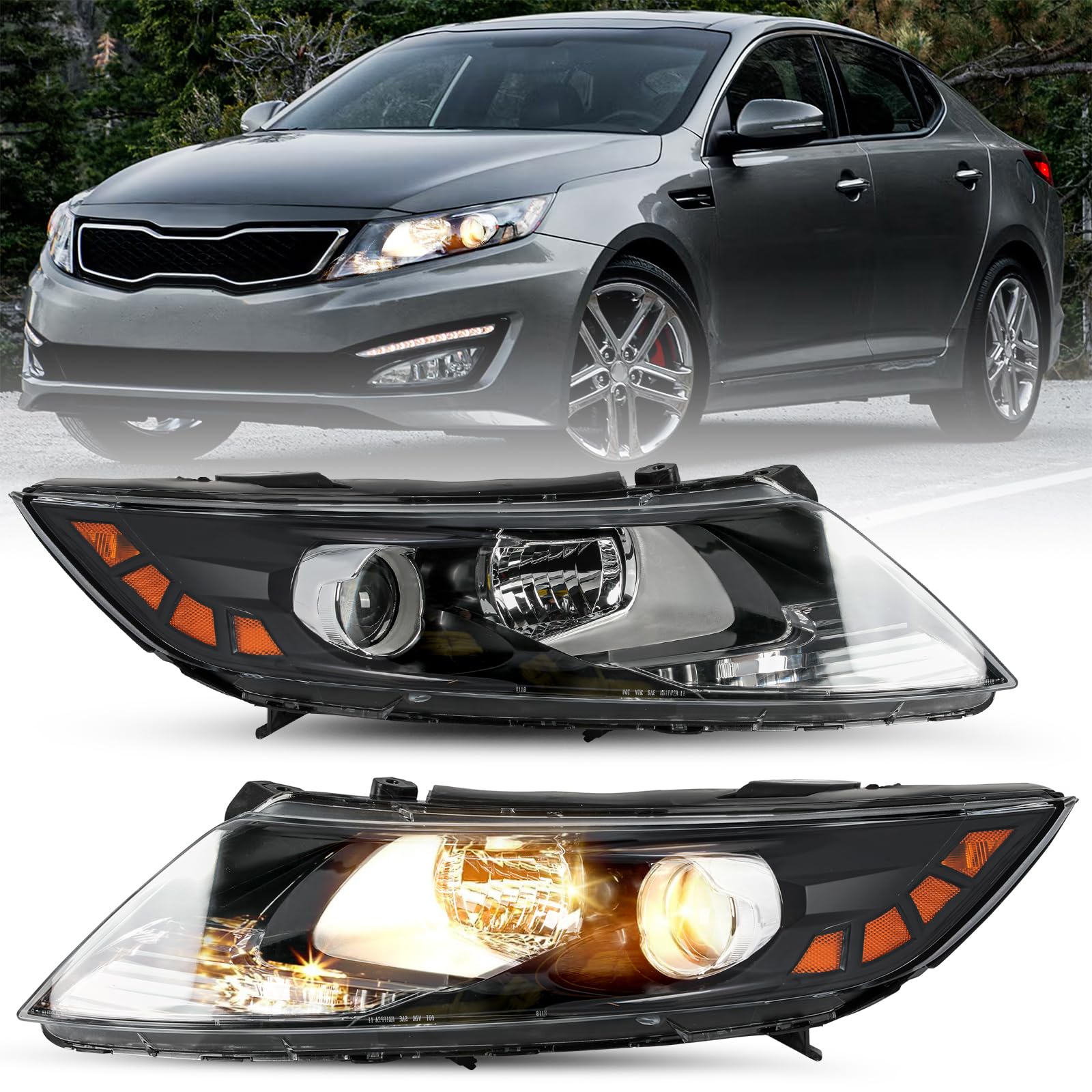 SOCKIR Halogen Headlight Assembly