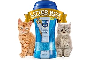 Fresh Step Cat Litter Crystals: Eliminate Litter Box Odors Effectively