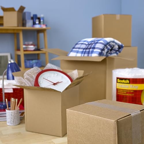 Miniatura 5 de Cinta de mudanza y almacenamiento, 1.88" x 54.6 yardas, núcleo de 3", transparente, 6 rollospaquete