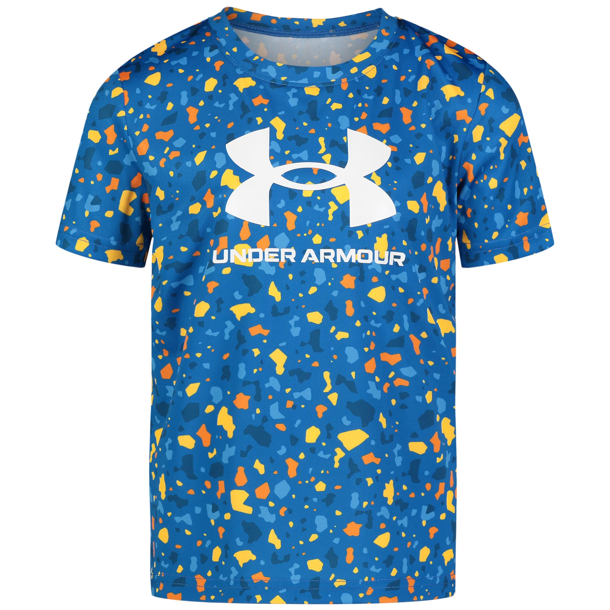 Under Armour Boys' Short Sleeve Core Graphic T-Shirt, Relaxed Fit