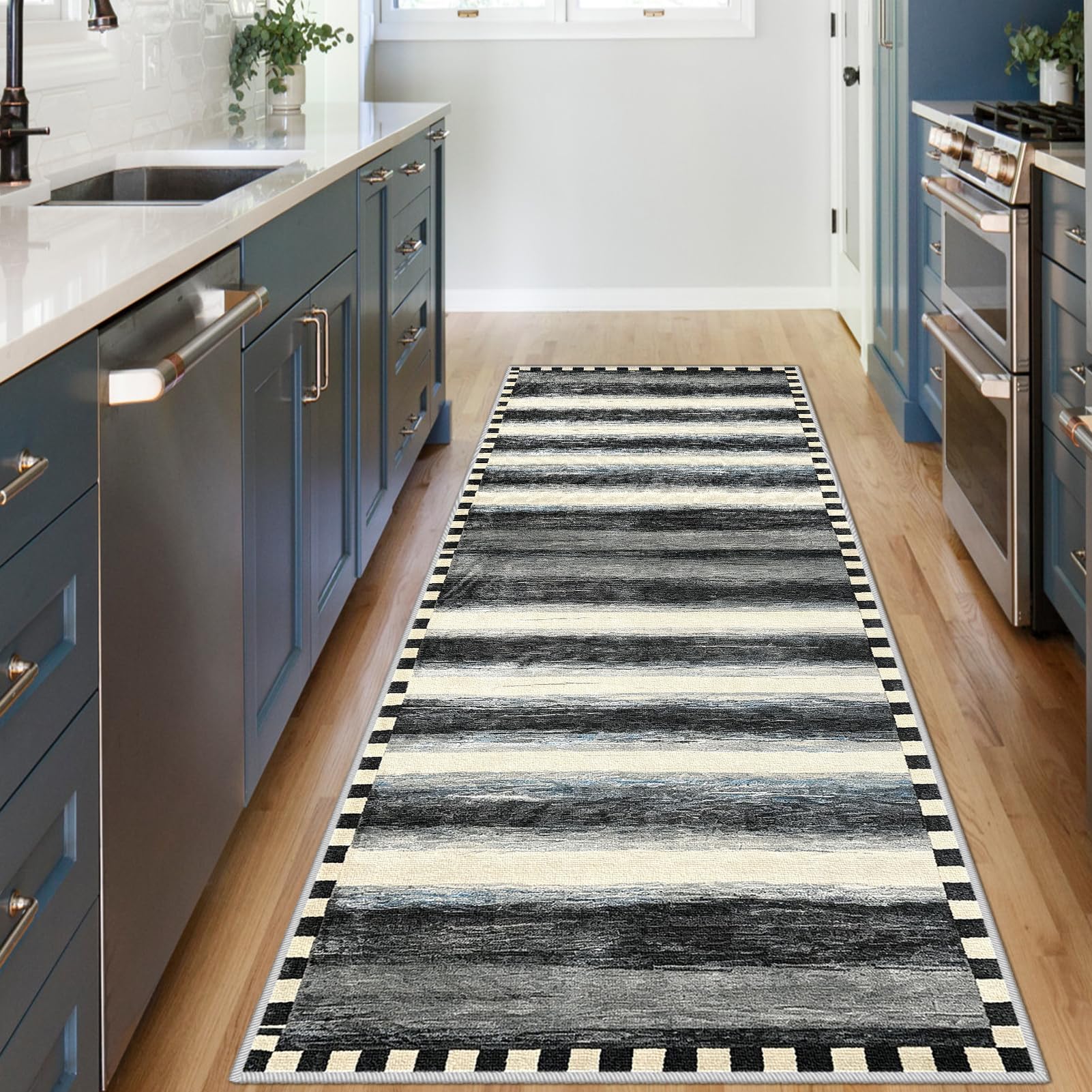 Tappeto Passatoia Corridoio Antiscivolo per Cucina 40 x 200 cm