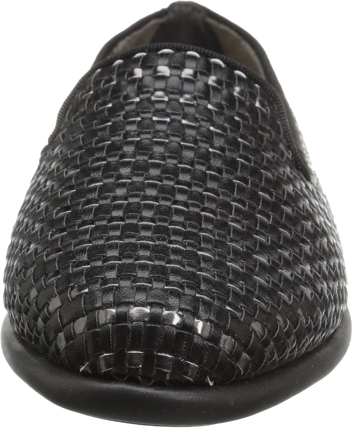 Aerosoles Women's Betunia Slip-On Loafer with Memory Foam Footbed 5.5 Black Met Combo