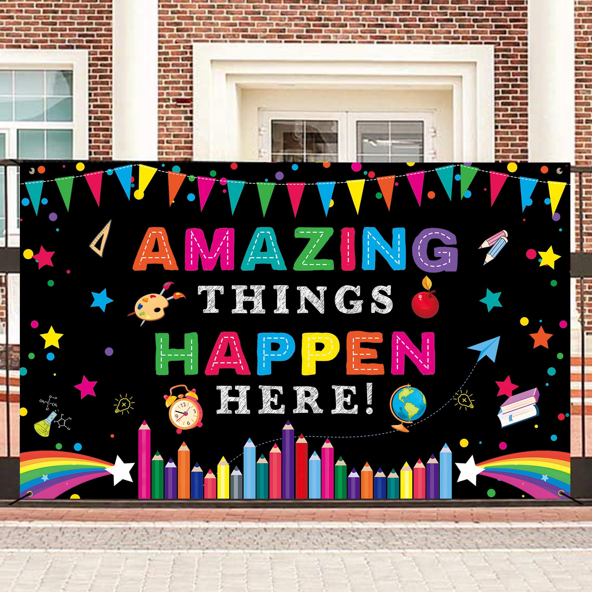 DARUNAXY Amazing Things Happen Here Banner