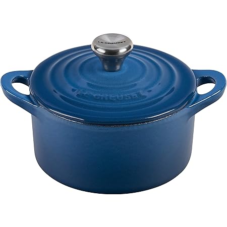 Le Creuset Enameled Cast Iron Signature Round Dutch Oven, 1 qt., Marseille