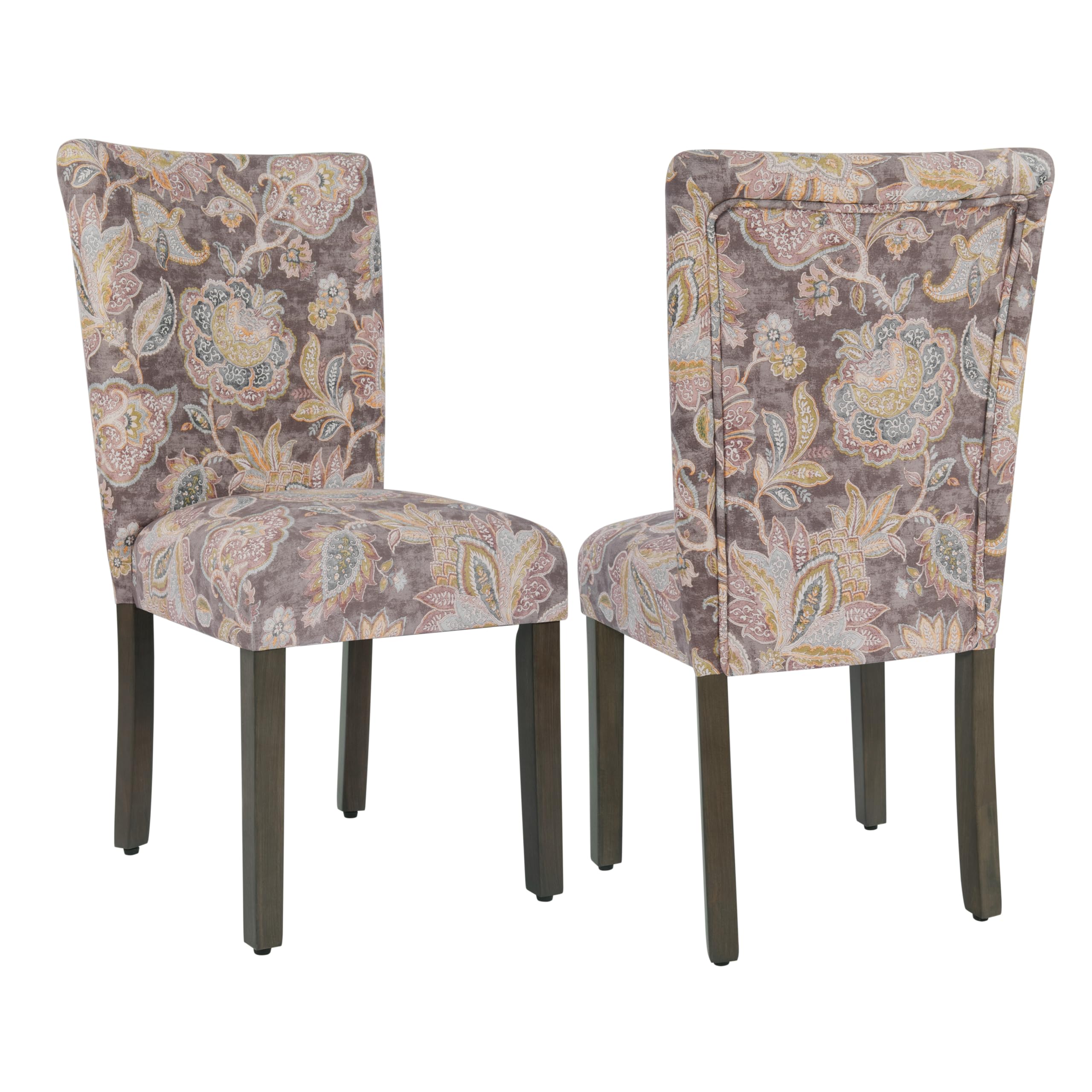 HomePop Parsons Dining Chair - Dark Grey Floral