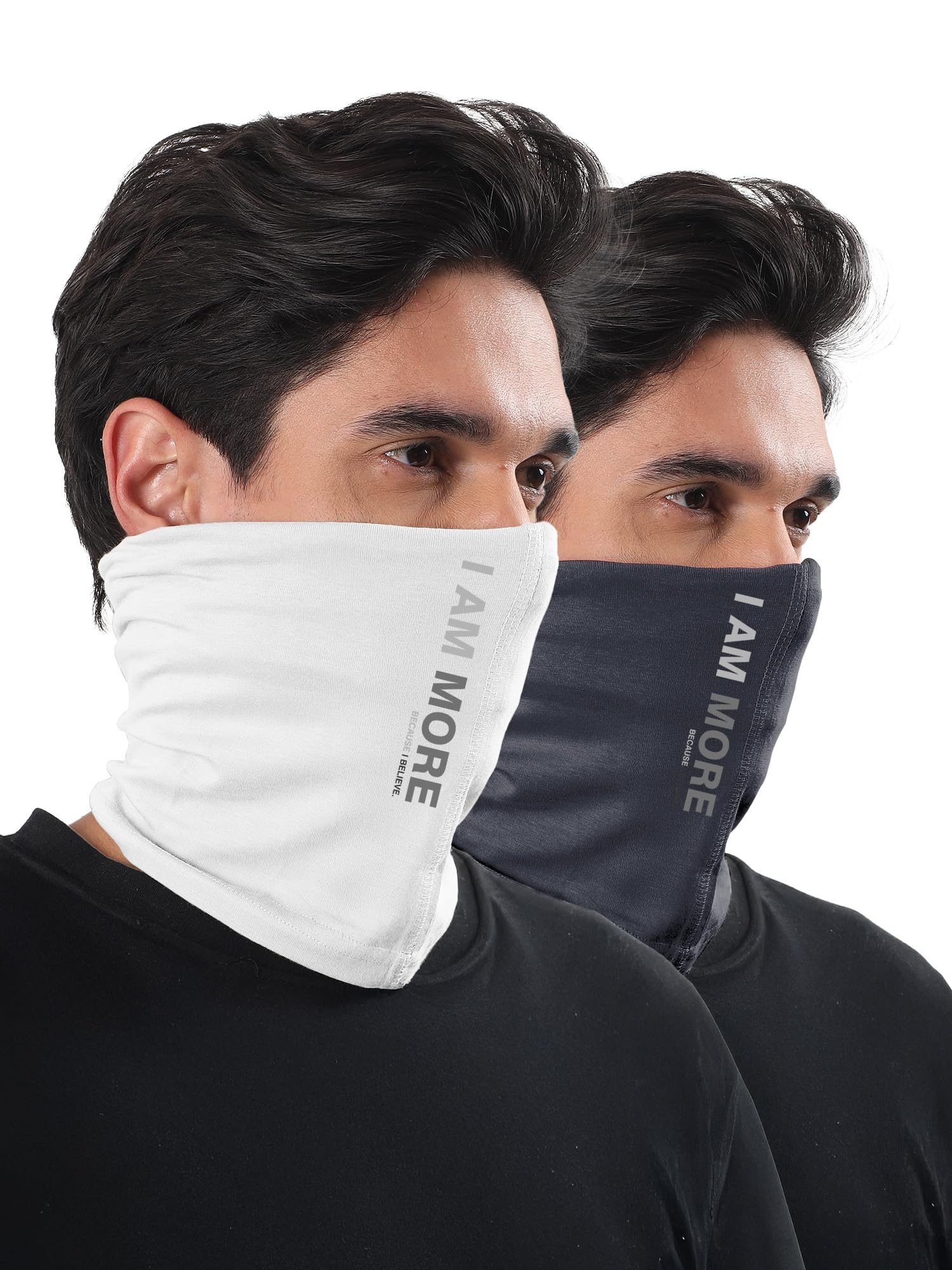 FREECULTR Unisex Bamboo Bandana, Anti Microbial Super Soft & Comfort Fit, Breathable Multipurpose Headband, Face Mask for Dust Protection D1 Printed-100% Try On Guarantee - Made in India-image-27
