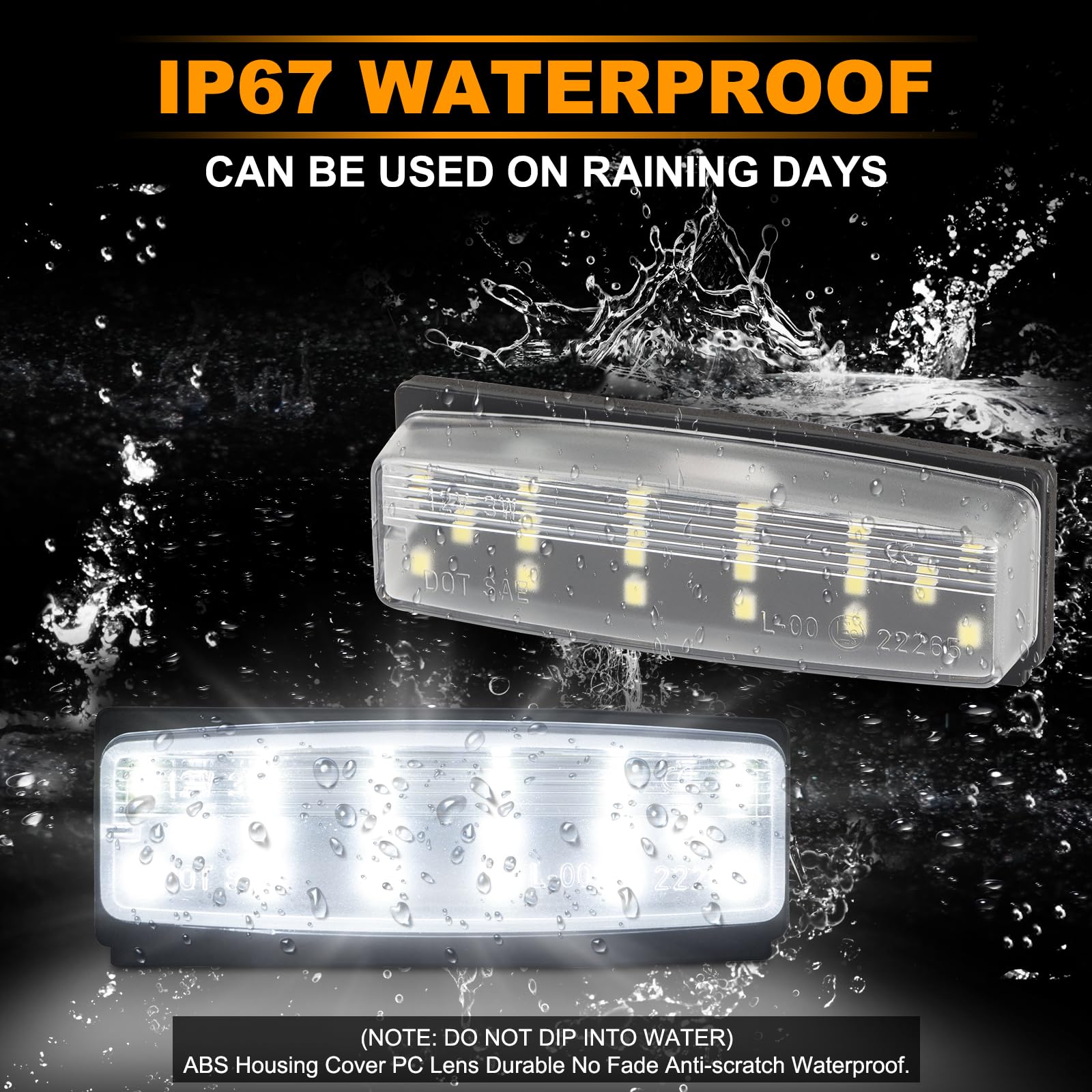 Luci Targa LED Per Mazda MX-5 Miata 2016-2020 | 18 LED 2835 SMD | CAN Bus Senza Errori - Foto 6