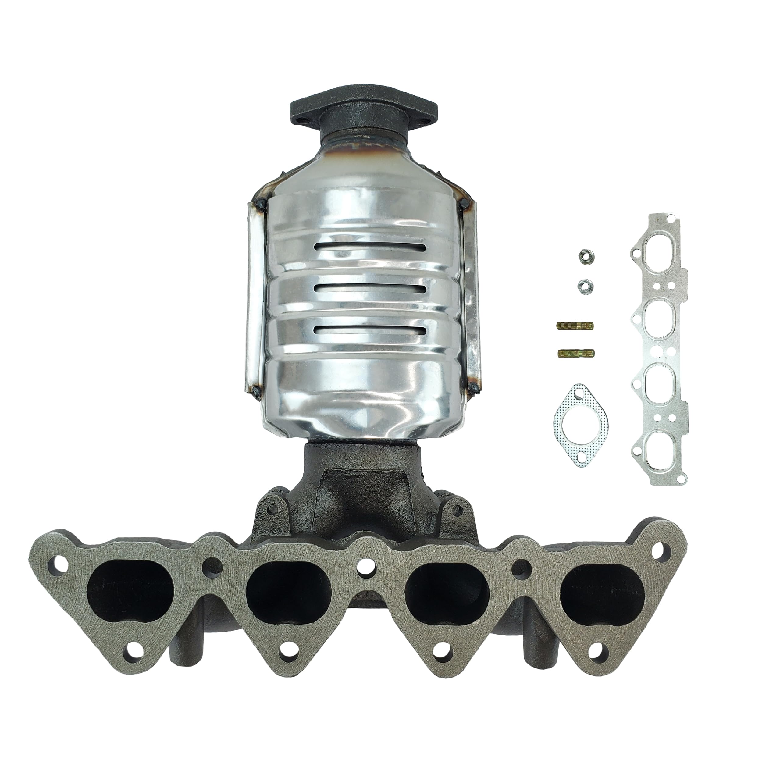 Front Catalytic Converter fit for Hyundai Elantra 2004-2012, Hyundai Tiburon 2007-2008, Kia Soul 2010-2011, Kia Spectra 2004-2009, Kia Spectra5 2005-2009 2.0L