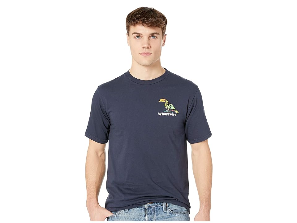 

Volcom Bad Bird Short Sleeve Tee (Navy) Men's T Shirt
