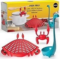 Vista 17 de OTOTO El Cazo de Sopa Original Nessie - Divertidos Gadgets de Cocina, Diseño del Lago Ness, Regalos de Cocina para Mamá - Útiles de Cocina Lindos