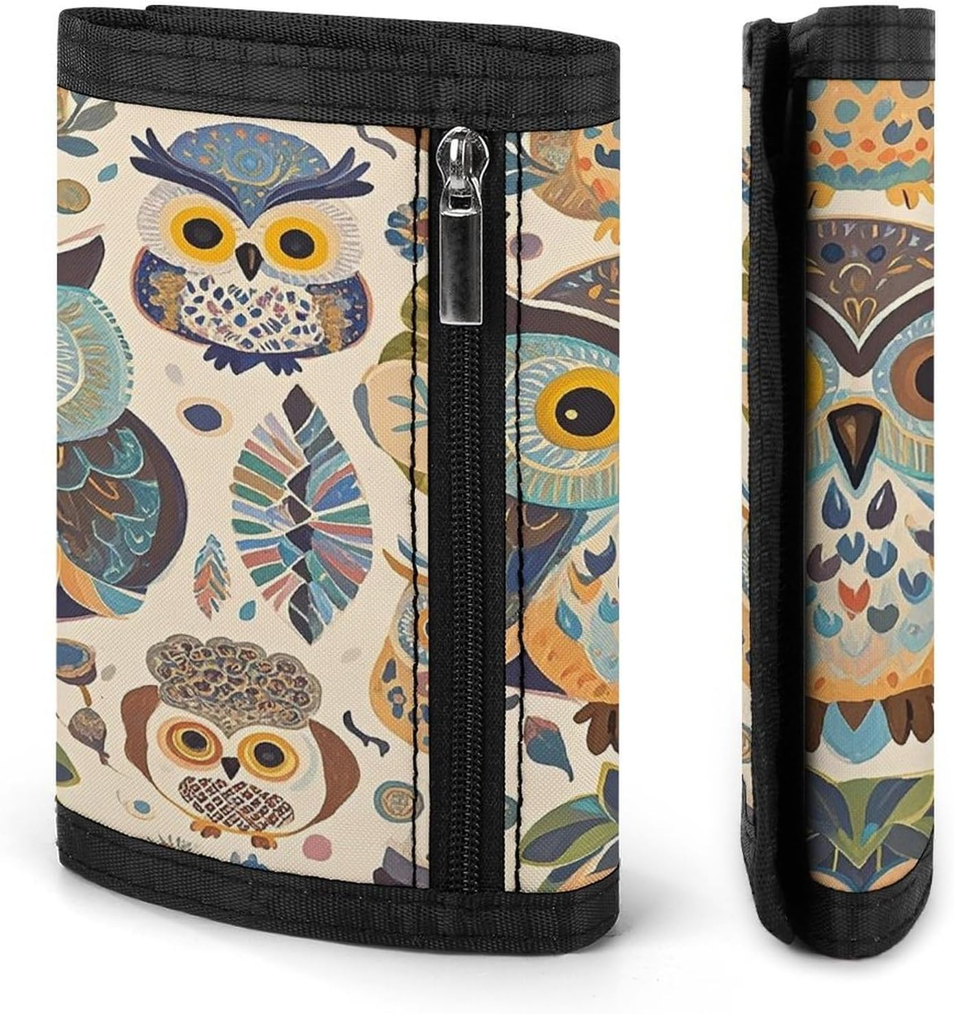Stylish Trifold Wallet Slim Minimalist Front Pocket Cards Purse image 3