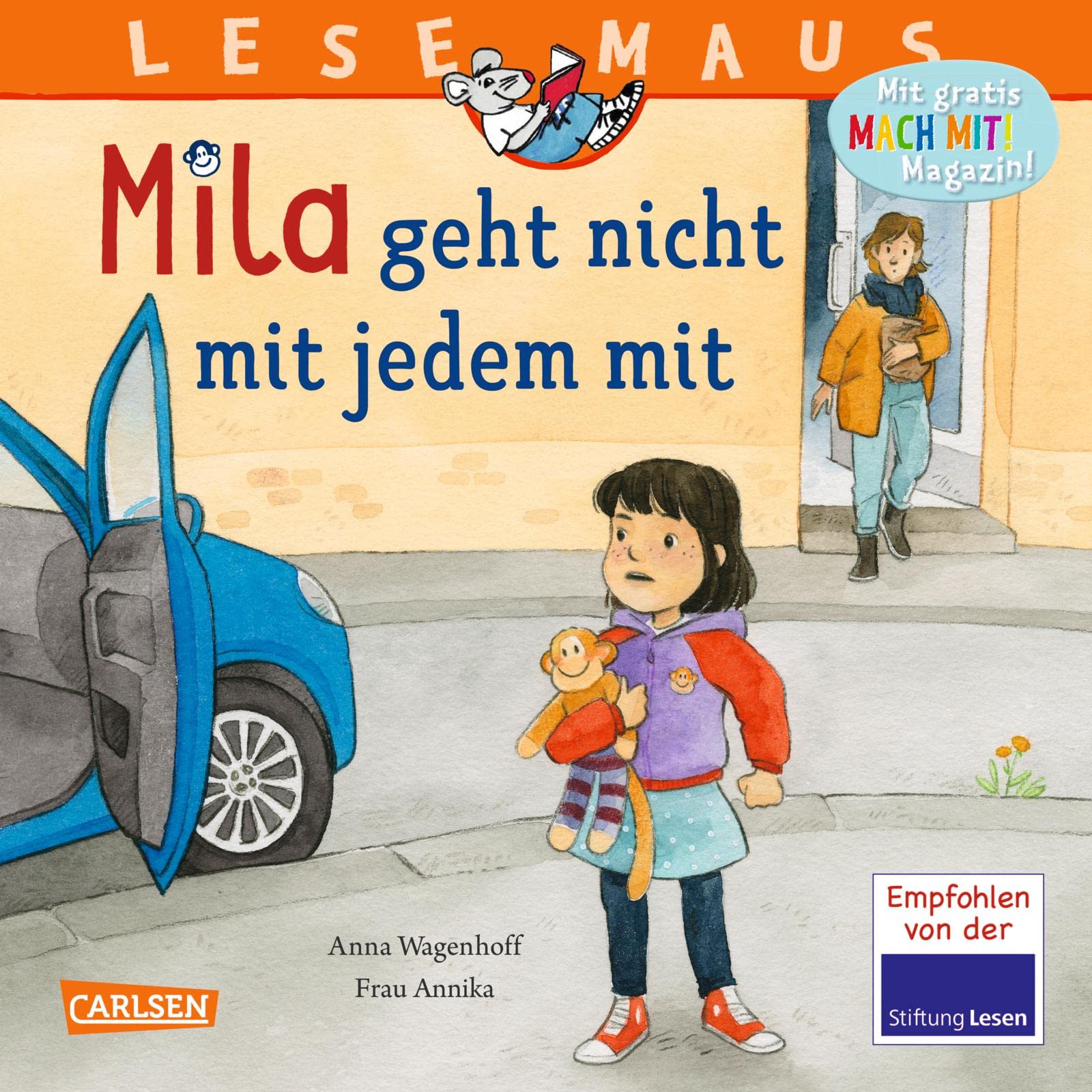LESEMAUS 210: Mila geht nicht mit jedem mit: Grenzen setzen und Nein sagen | Eine ermutigende und liebevoll illustrierte Vorlesegeschichte für Kinder ab 3