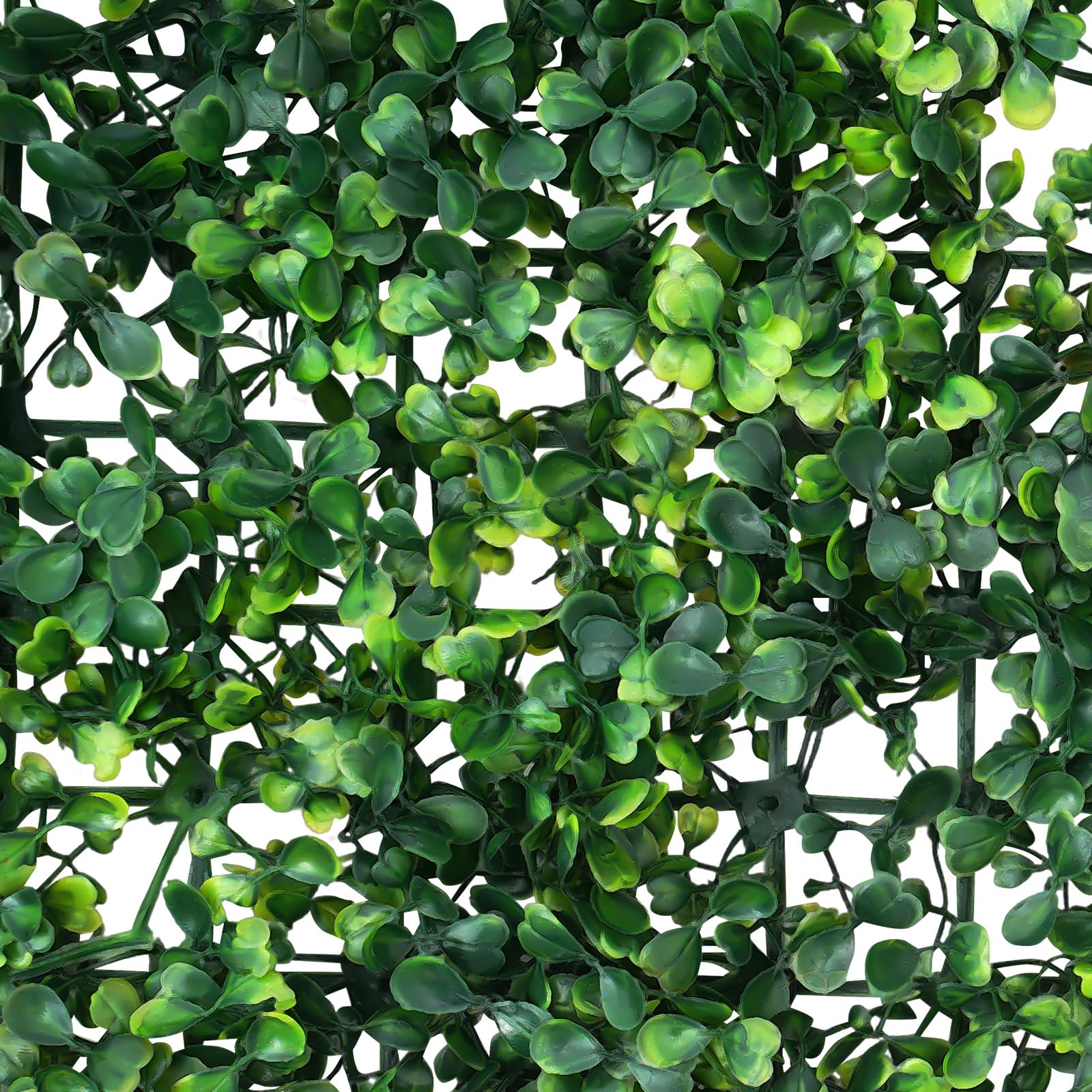 12 Stück Künstliche Pflanzenwand, Hohe Dichte Künstliche Pflanzen Rasen Wand, 4cm Dick Kunstpflanzen Wand für Garten im Freien und Indoor Dekoration, 40X60cm