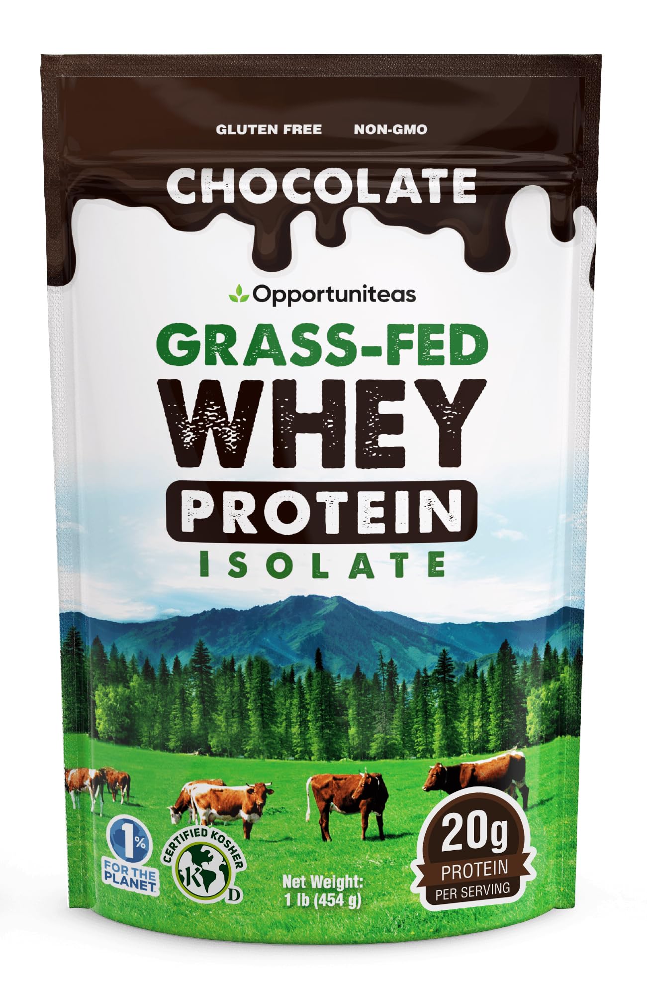 Unflavored Grass Fed Whey Isolate Protein Powder, 1 lb — Amazon image 15
