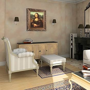 Amazon.co.jp: overstockArt モナリサとバージョンゴールド