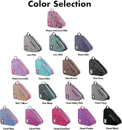 Miniatura 2 de Bolsas de patinaje para patines de ruedas, patines de hielo, patines cuádruples, patines en línea, patines artísticos, accesorios de patinaje para