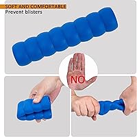 Vista 5 de Paquete de 2 empuñaduras para kayak, agarre antideslizante para remos desmontables, accesorios de kayak para prevención de ampollas