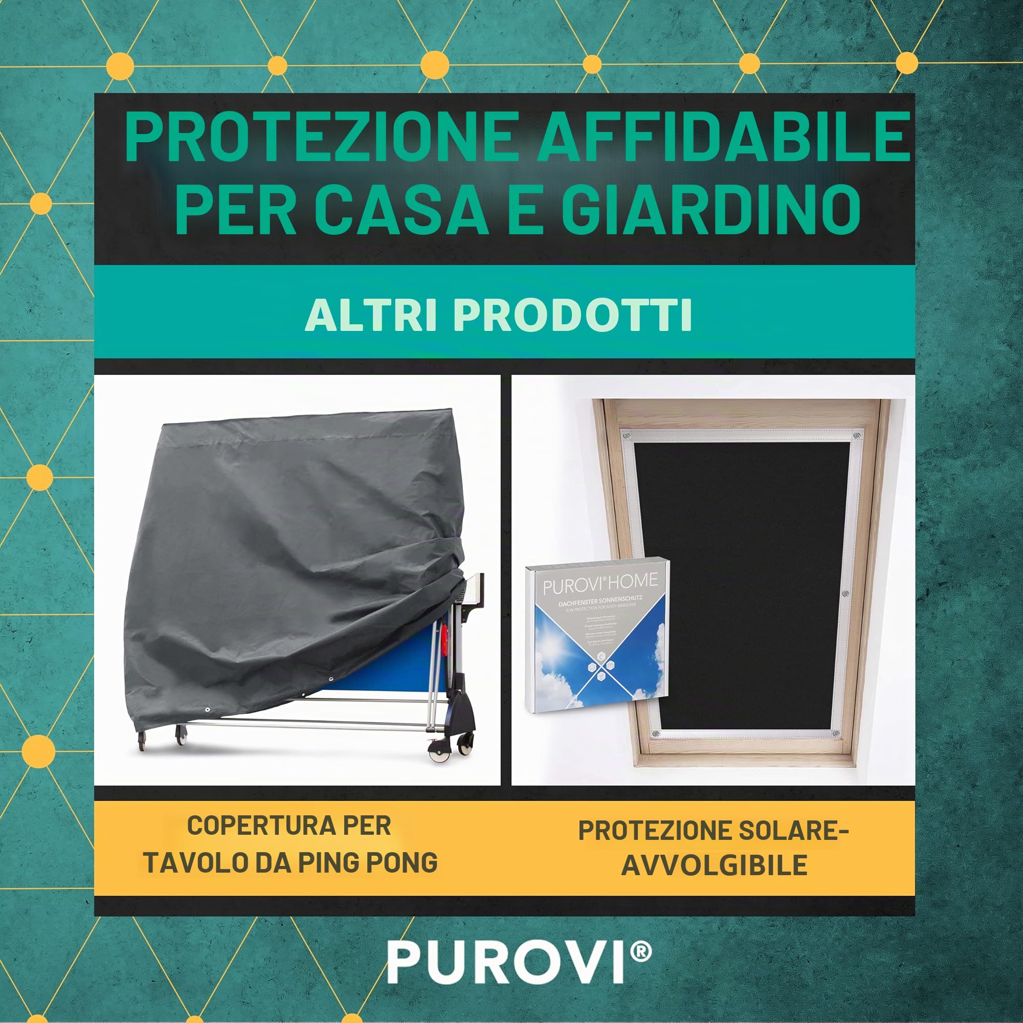 Premium Hollywood TELO di copertura per DONDOLO | Tessuto Oxford 420D | Misura universale 210 x 150 x 150 cm | Idrorepellente e resistente ai raggi UV
