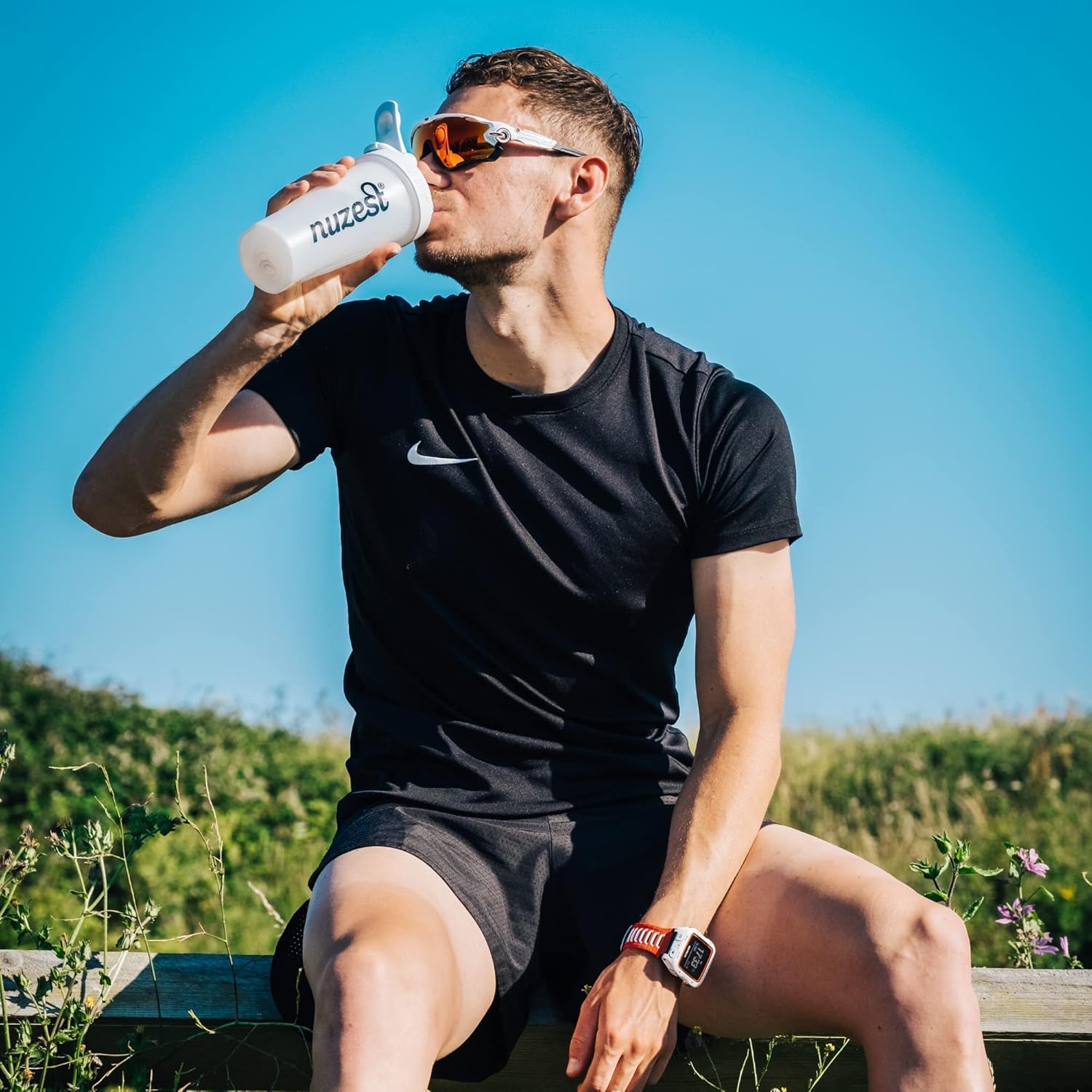 Nuzest - Pea Protein Powder - Clean Lean Protein, Premium Vegan Plant Based Protein Powder, Dairy Free, Gluten Free, GMO Free, Protein Shake (1.1 Pound (Pack of 1), Wild Strawberry) - Image 6