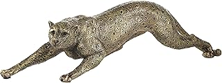 Deco 79 Contemporary Polystone Leopard Sculpture, 20
