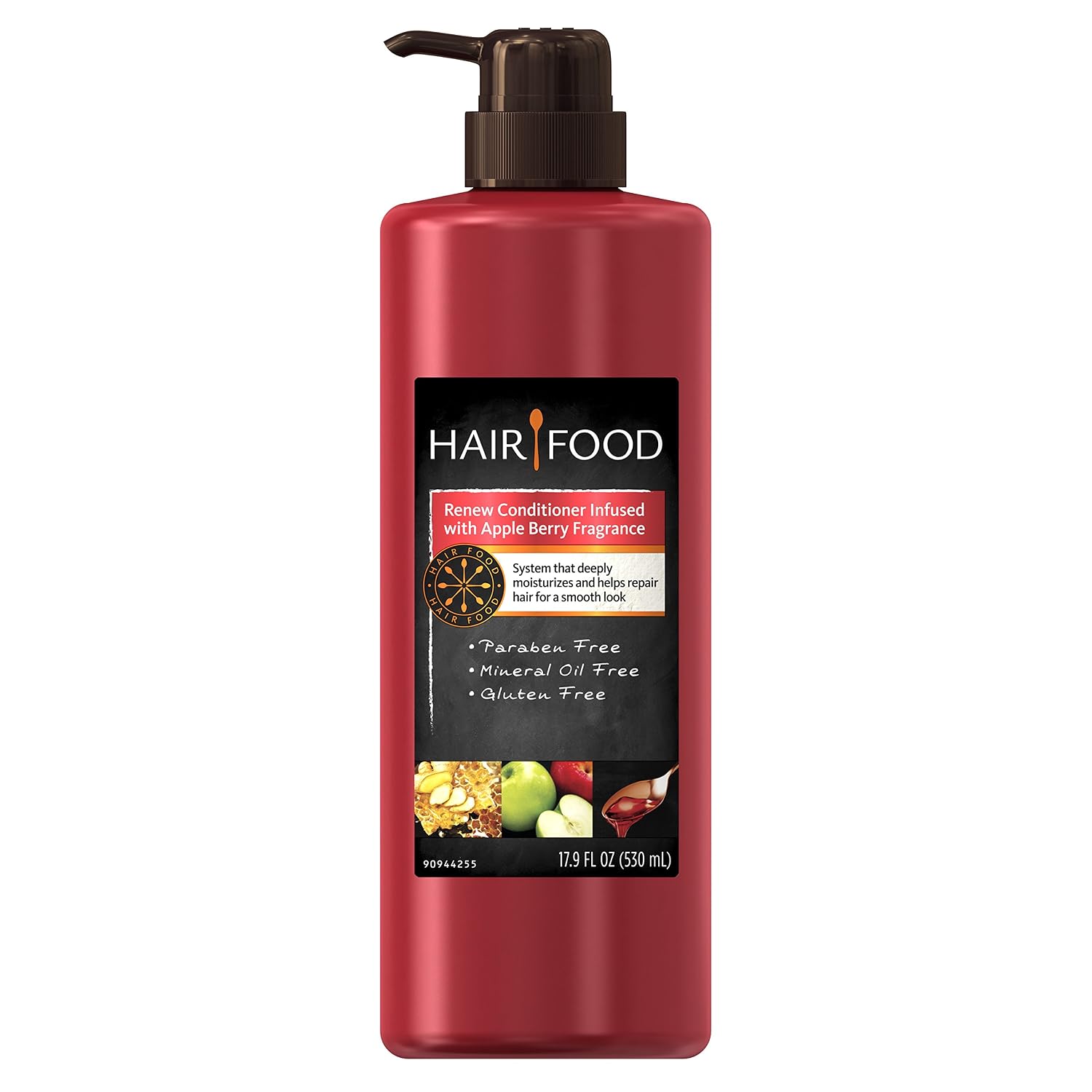 Hair Food Renew Conditioner with Apple Berry Fragrance, 17.9 Fluid Ounce