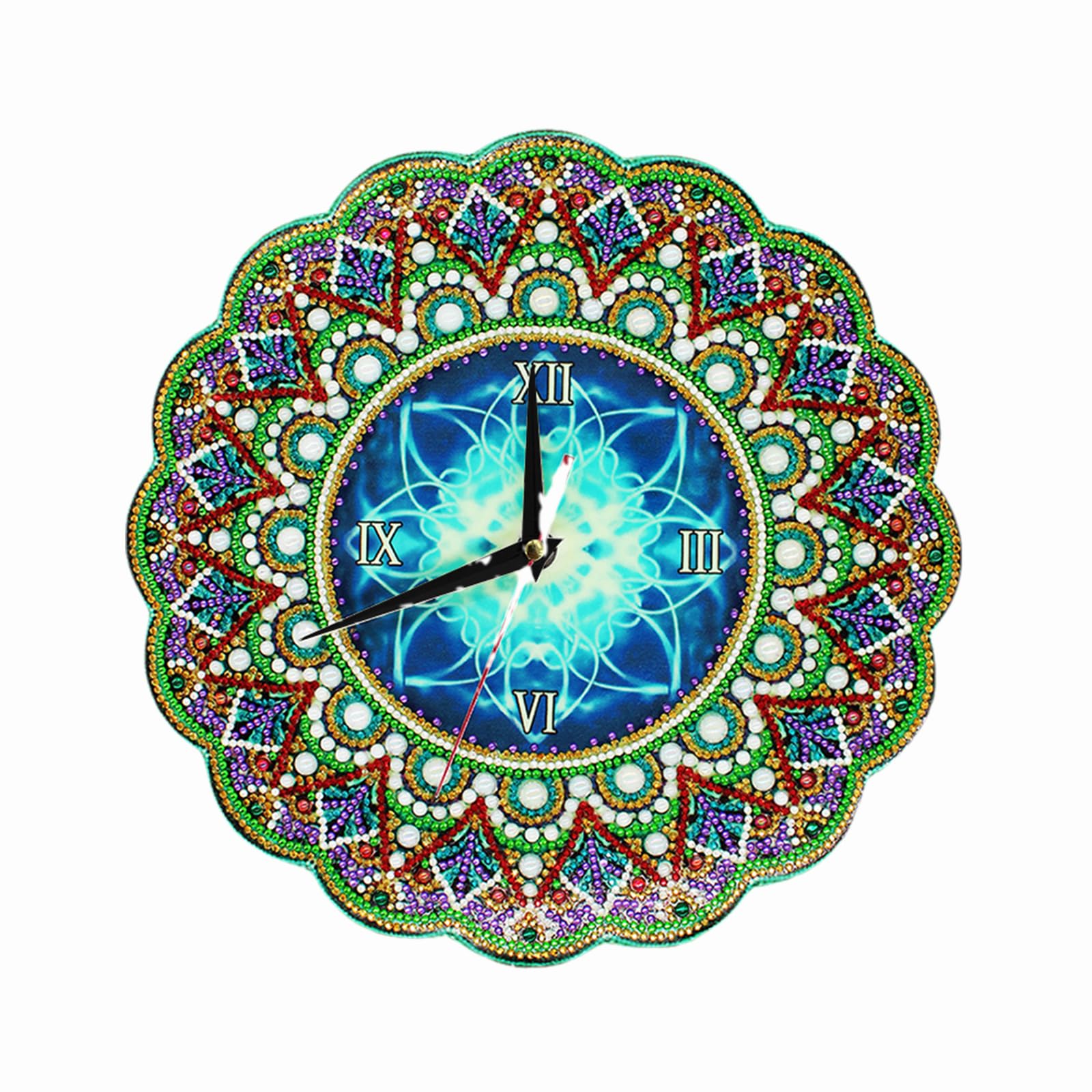 Attrape-soleil horloge diamant DIY : kit complet de loisirs créatifs pour adulte et femme