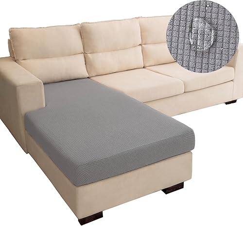 Fundas de sofá en forma de L repelentes al agua para sofá seccional, funda elástica separada para sofá seccional izquierdo y derecho con parte