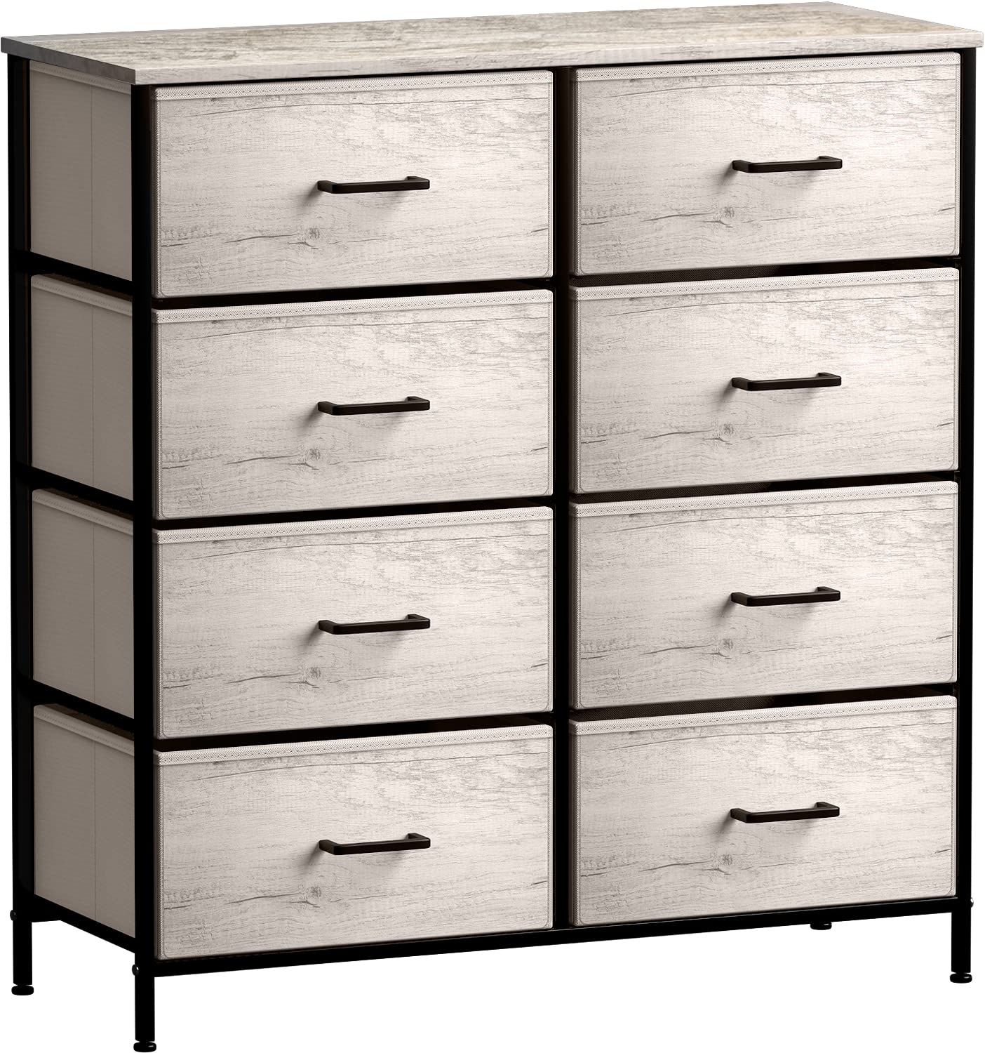 Sorbus Dresser with 8 Faux Wood Drawers Storage Unit Organizer Chest