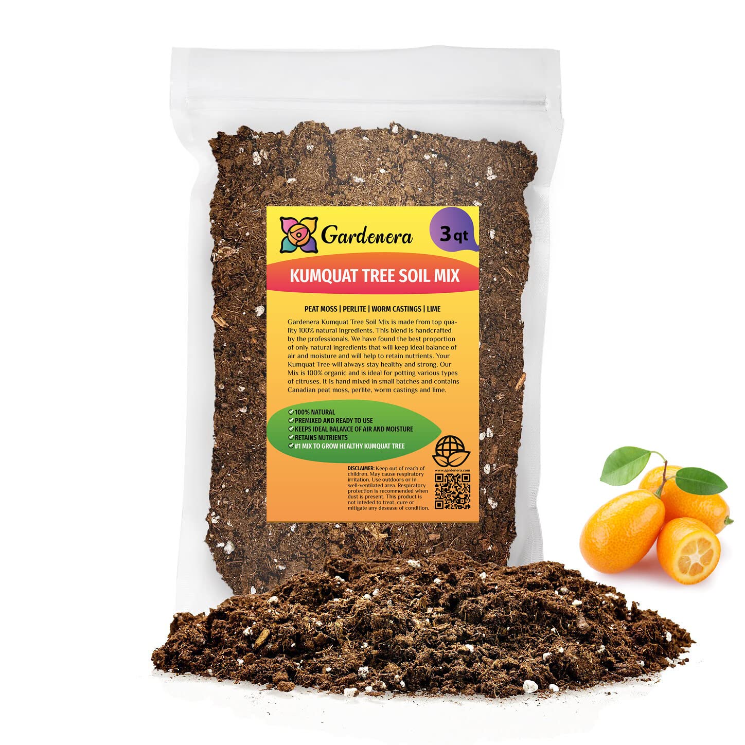 Amazon.com: Gardenera's Premium Kumquat Soil Mix - Quick Drain