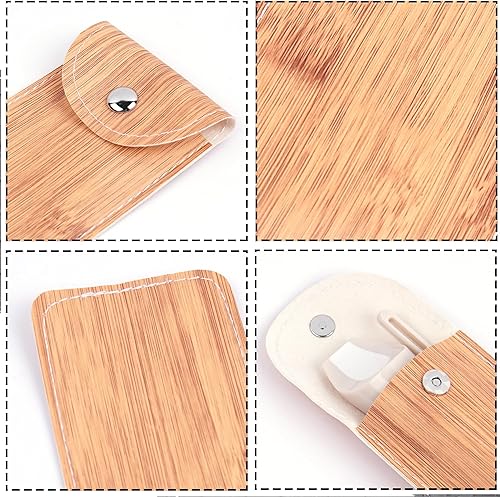 Miniatura 162 de Flauta para principiantes, niños y adultos, 8 agujeros, soprano, con varilla de limpieza y funda de cuero para estudiantes, entretenimiento en casa