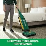 Bisell BigGreen Commercial BGU1451T Pro PowerForce Bagged Upright Vacuum, Single Motor with Onboard Tools