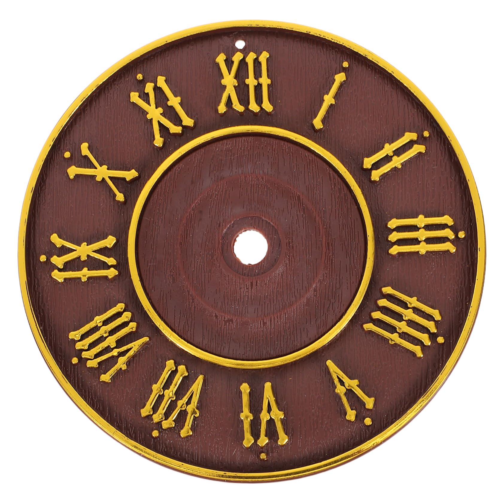 HEALLILY Antique Clock with Roman Numerals Dial Vintage Design for Living Room Bedroom Installation Accurate Timekeeping Craftsmanship
