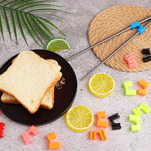 Miniatura 3 de Kit de entrenamiento de palillos de 30 piezas, conector de palillos de plástico reutilizable, para entrenamiento de muchas edades, principiantes o