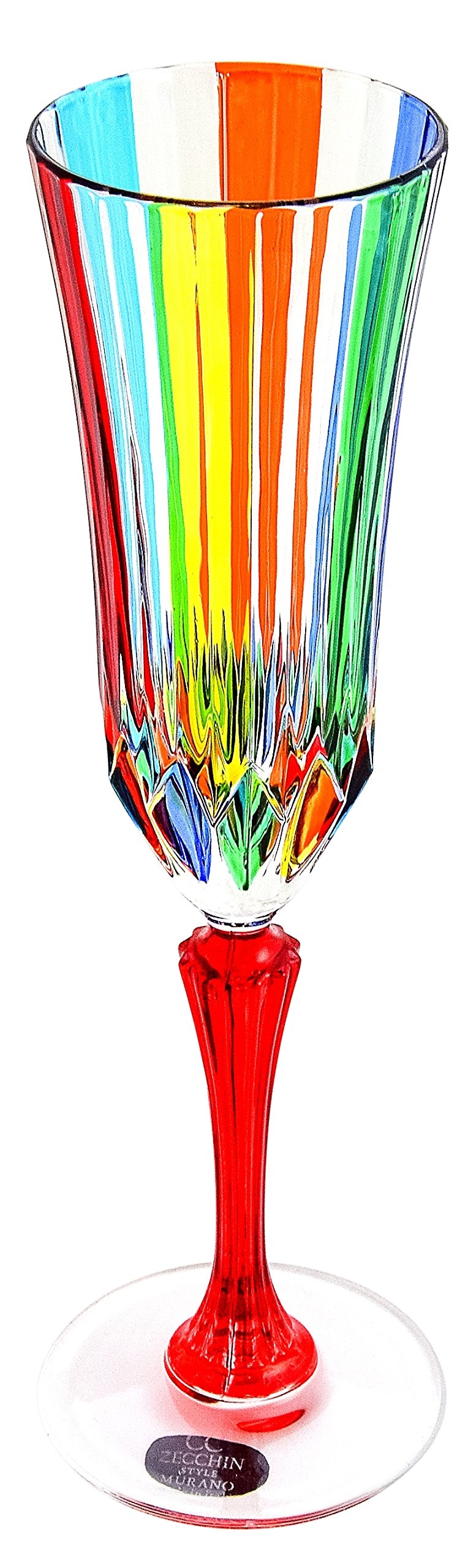 MURANO ムラノ フルート グラス MURANO ムラノ フルート グラス 美術品・アンティーク・コレクション