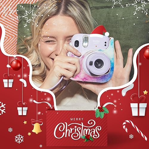 Miniatura 8 de WOGOZAN Kit para Fujifilm Instax Mini 11, accesorios (Instax Mini 11 CasoCorrea de ManoÁlbum para Fuji Instax Mini 11 PelículaSelfie MirrorMarcos de